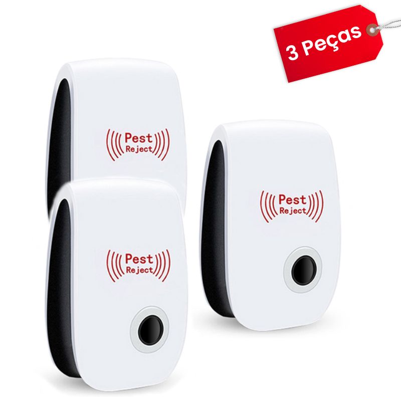 Repelente Eletrônico Ultrassônico® A Proteção que sua família e lar merece!  ✈️ FRETE GRÁTIS 🚨🎁