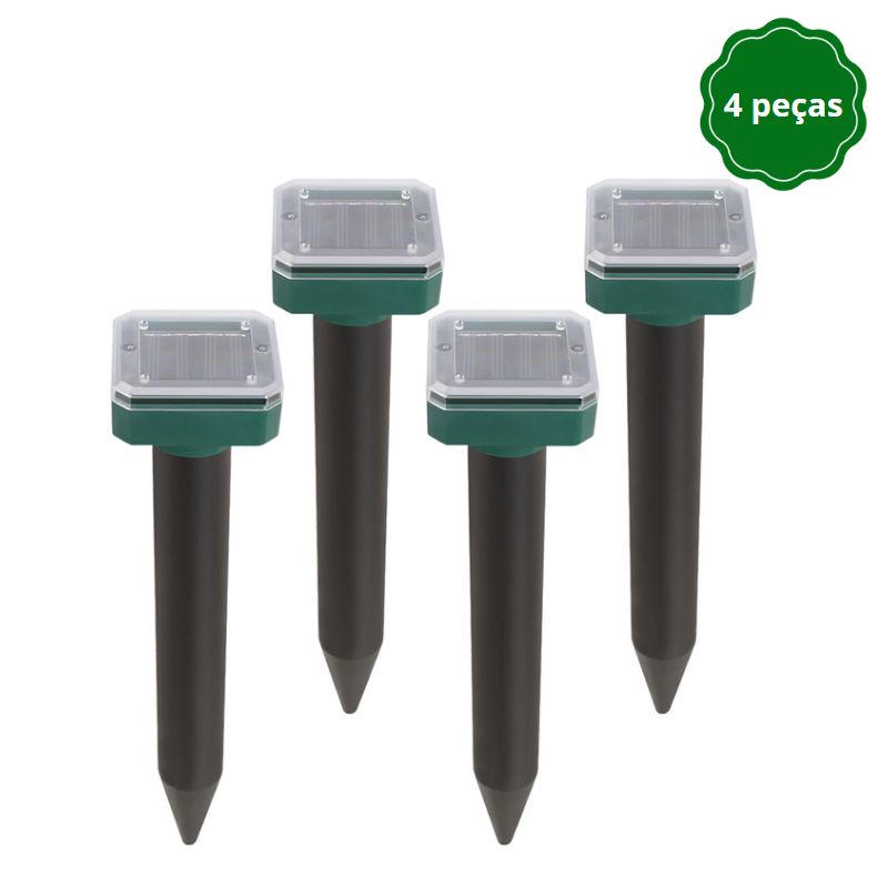 Repelente Solar Ultrassônico® Proteção 24horas, baterias recarregáveis através de energia solar.   ✈️ FRETE GRÁTIS 🚨🎁