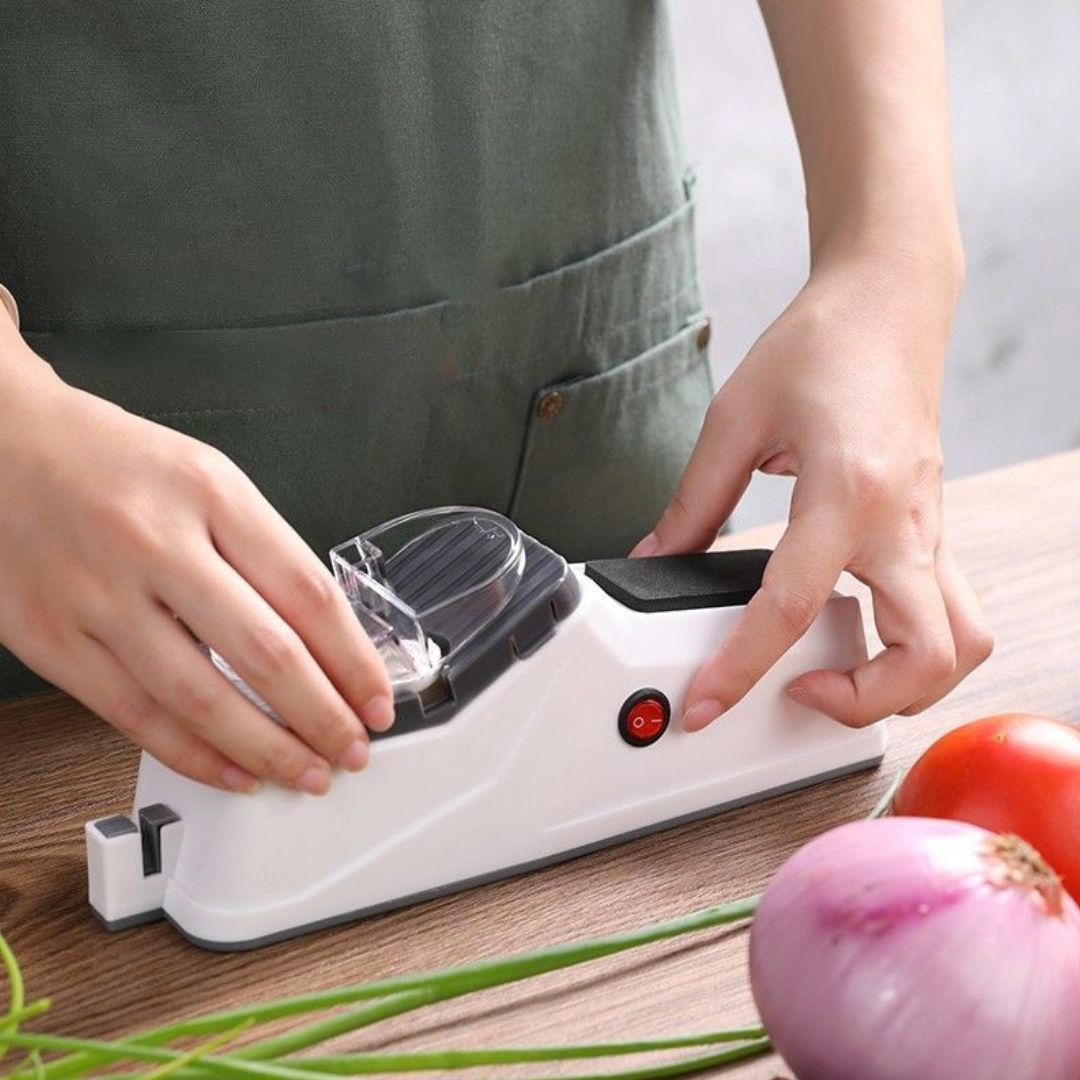 Afiador de Facas Eletrico 🥂 | ✈️ FRETE GRÁTIS