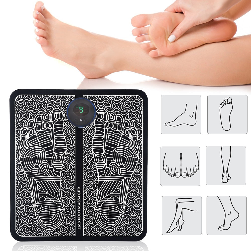 Massageador para os Pés - Alivio Imediato das Dores e Inchaços  ✈️ FRETE GRÁTIS