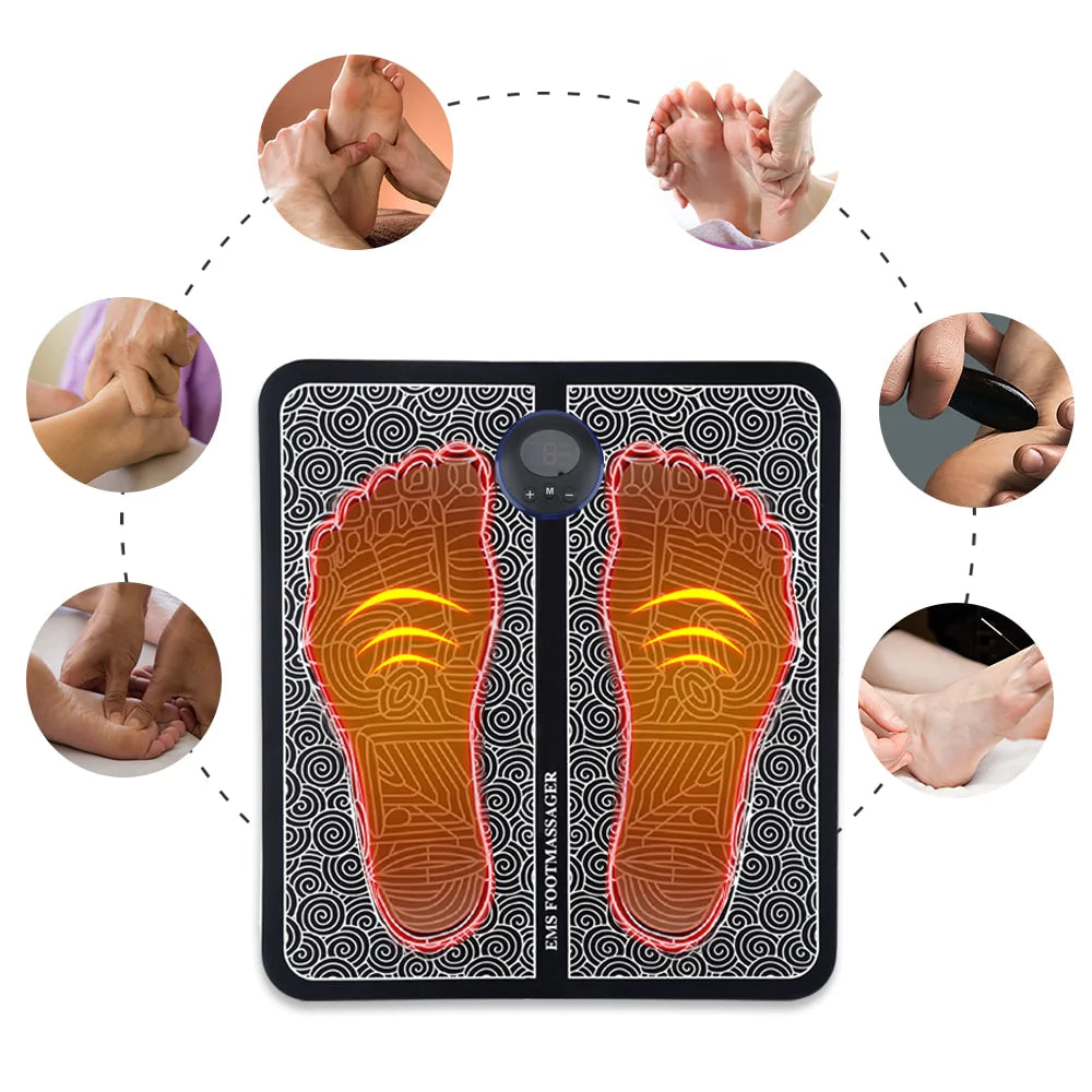 Massageador para os Pés - Alivio Imediato das Dores e Inchaços  ✈️ FRETE GRÁTIS