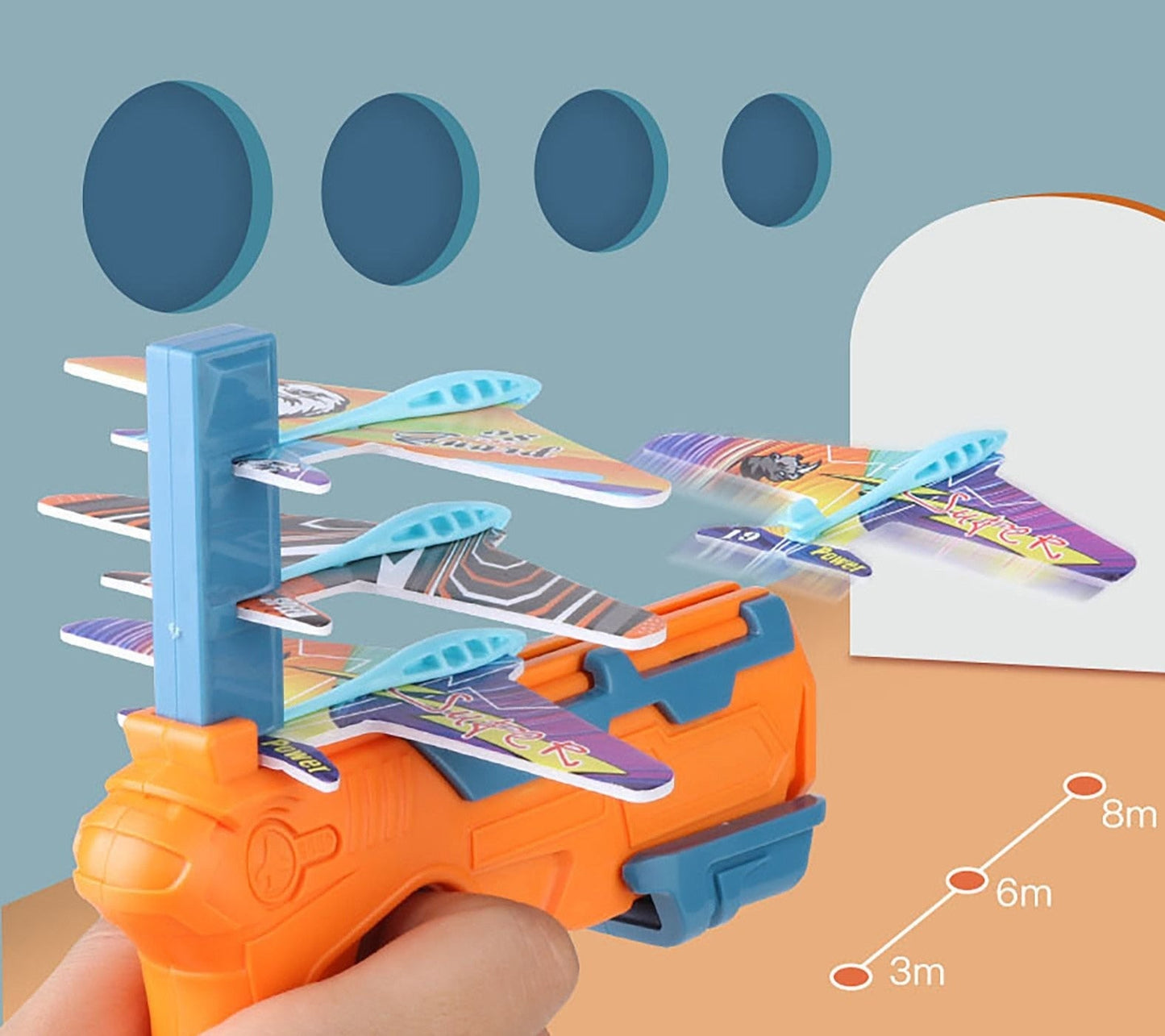 Lançador Semiautomático de Aviões | ✈️ FRETE GRÁTIS