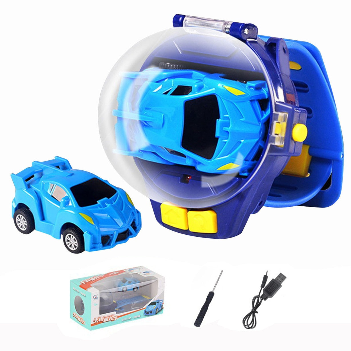 Relógio de Carrinho de Controle Remoto Faster | ✈️ FRETE GRÁTIS